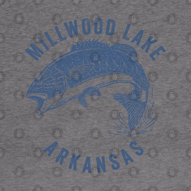 Millwood Lake Arkansas by Eureka Shirts